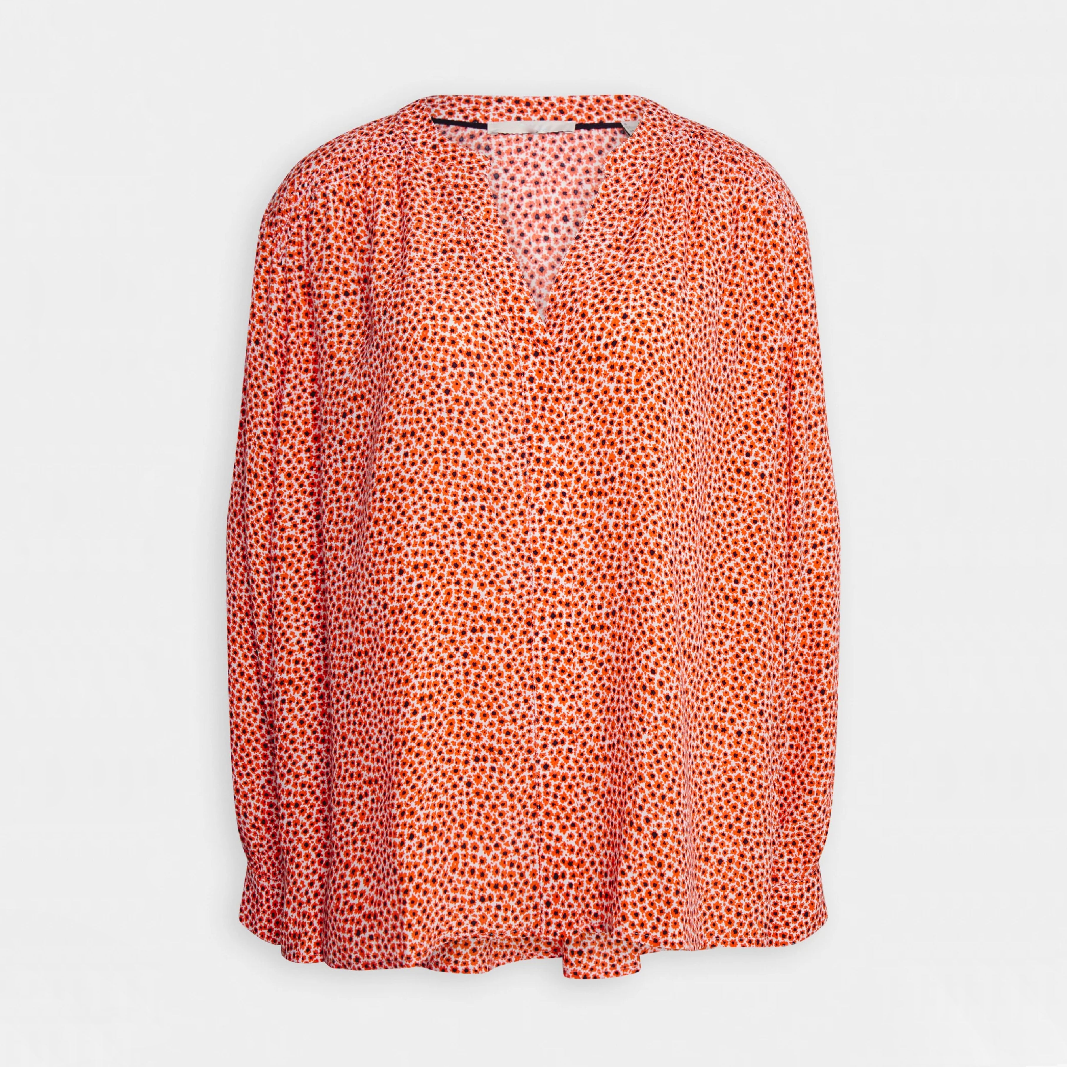 AOP - Blouse - orange red