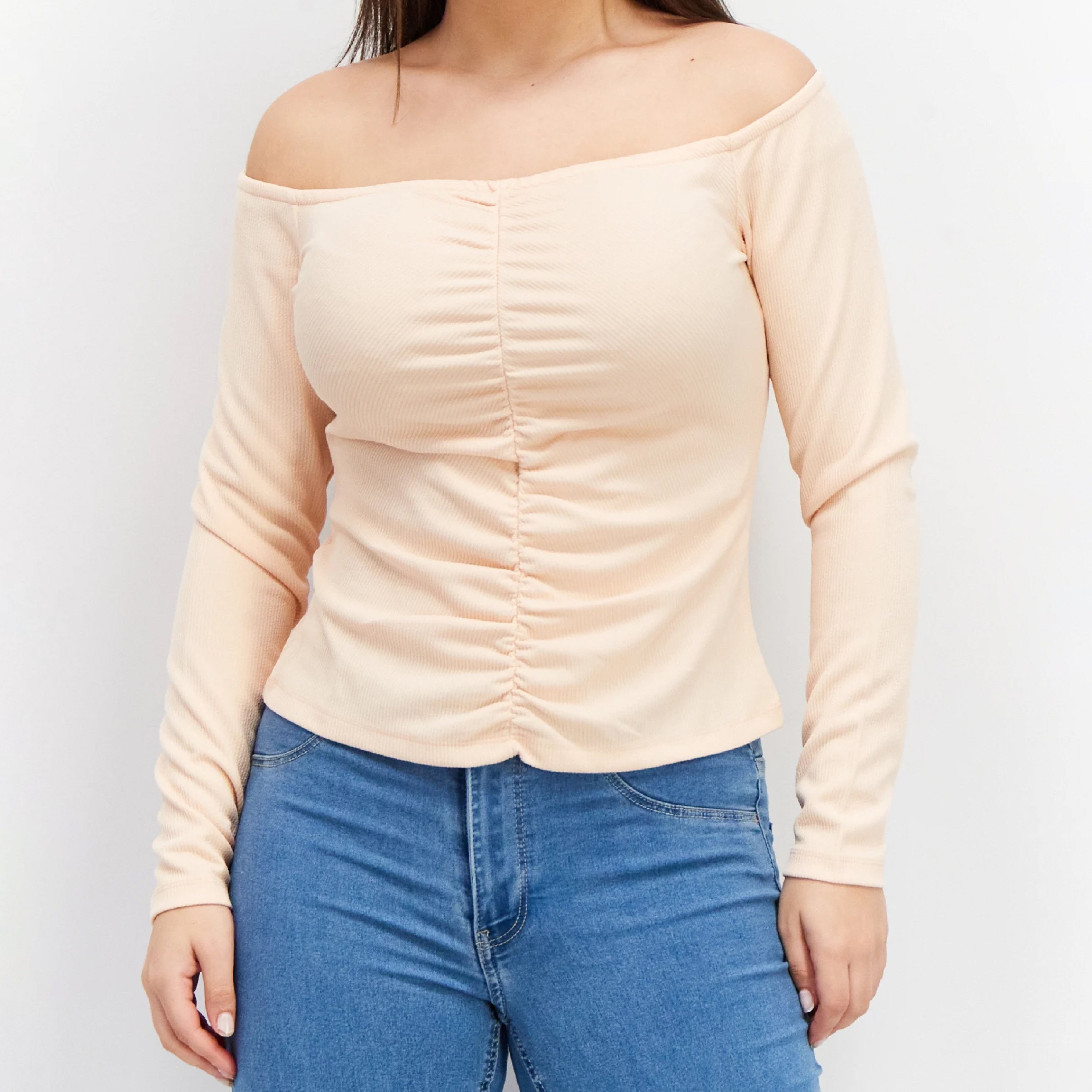 VILA - Blouse Off Shoulder Long Sleeve